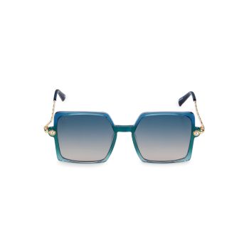 Квадратные солнцезащитные очки Moxie 54 мм For Art's Sake
