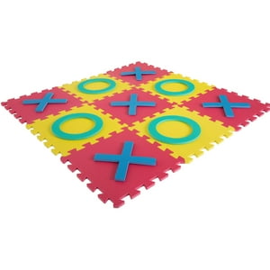 Giant Classic Tic-Tac-Toe Game – Over-Sized interlocking Eva Foam Squares by Hey! Play! Hey! Play!