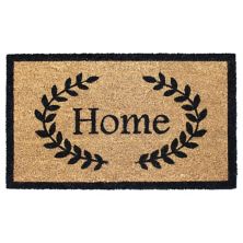 RugSmith Home with Leaves Doormat - 18'' x 30'' RugSmith