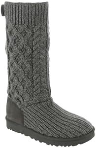 Женские ботинки UGG Classic Cardi с объемным вязаным верхом UGG