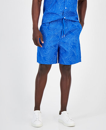 Мужские шорты с кулиской и принтом пальм, созданные для Macy's Armani
