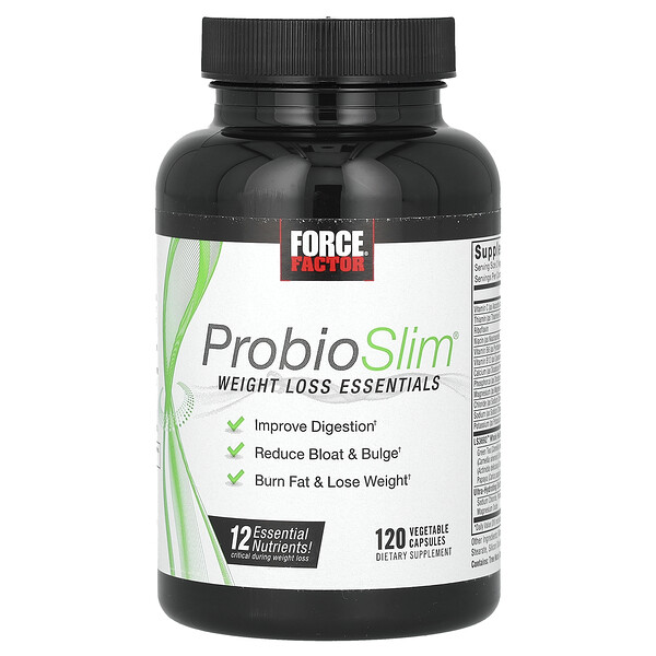 ProbioSlim, Основы для похудения, 120 растительных капсул Force Factor