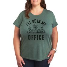 Plus I'll Be In My Office Graphic Tee Unbranded