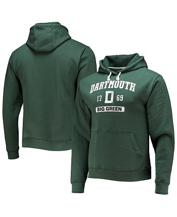 Men's Green Dartmouth Big Green Volume Up Essential Fleece Pullover Hoodie League Collegiate Wear