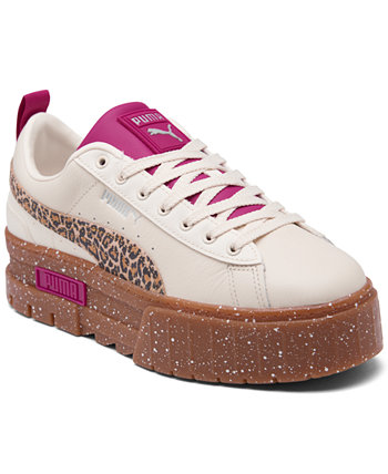 puma platform leopard print