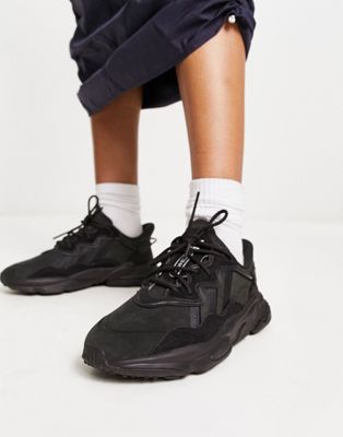 Черные кроссовки adidas Originals Ozweego Adidas