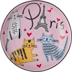 Frisco Paris Non-skid Ceramic Cat Dish Frisco