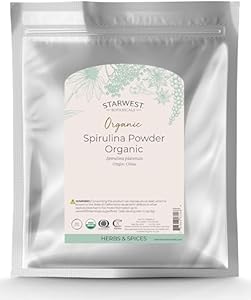 Starwest Botanicals Organic Spirulina Powder Bulk (1 Pound 2 Pack) Starwest Botanicals