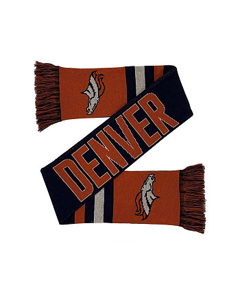 Мужской и женский двусторонний тематический шарф Denver Broncos FOCO