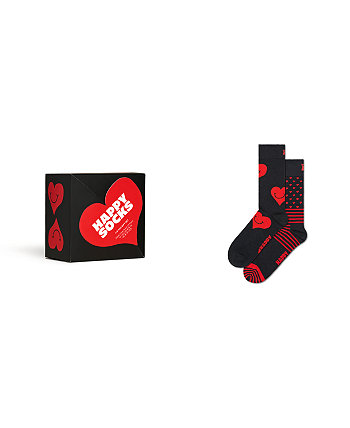 Подарочный набор из 2 штук «Я люблю тебя» Happy Socks