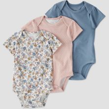 Baby Girl Little Planet by Carter's 3-Pack Ribbed Bodysuits Little Planet
