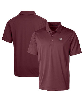 Men's Maroon Montana Grizzlies Big Tall Prospect Textured Stretch Polo Cutter & Buck