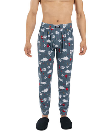 Мужские ночные брюки свободного кроя с охлаждающим принтом DropTemp™ SAXX