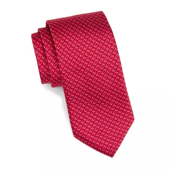 Шелковый галстук Microneat Canali