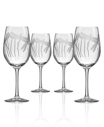 Бокал для белого вина Dragonfly 12 унций - набор из 4 бокалов Rolf Glass
