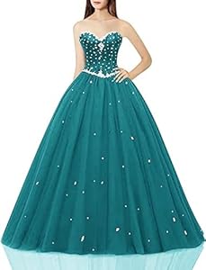 Женское Вечернее платье Likedpage Sweetheart Ball Gown Tulle Quinceanera Likedpage