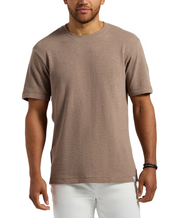 Men's Waffle Knit Short Sleeve Crewneck T-Shirt Buffalo