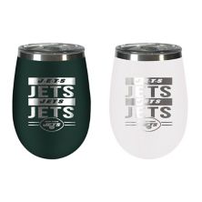 Набор стаканов для вина New York Jets Unbranded