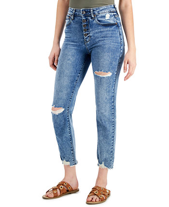 Рваные узкие прямые джинсы для юниоров Vanilla Star