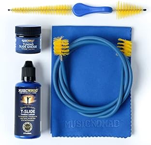 MusicNomad 5 pc. Premium Trombone Cleaning & Care Kit (MN771) MusicNomad