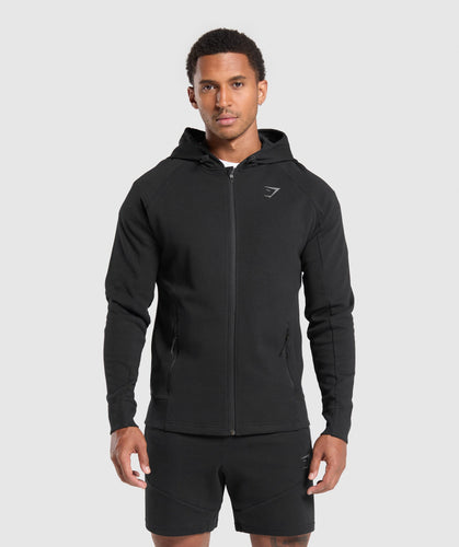 Interlock Tech Zip Up Hoodie Gymshark