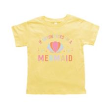 I'm A Mermaid Toddler Short Sleeve Graphic Tee The Juniper Shop
