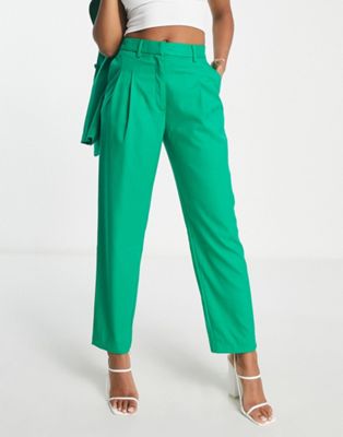 Зеленые брюки Monki Mix and Match — часть комплекта Monki