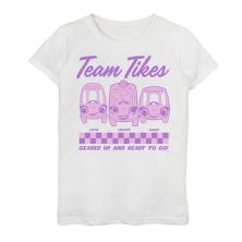 Розовая и фиолетовая футболка Little Tikes для девочек 7–16 лет с рисунком Team Tikes Little Tikes