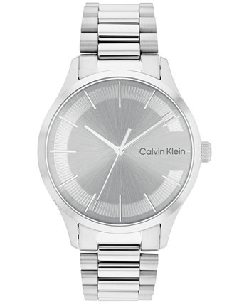 Мужские культовые часы с браслетом из нержавеющей стали 40 мм Calvin Klein