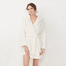 Женский плюшевый халат с запахом и запахом LC Lauren Conrad LC Lauren Conrad