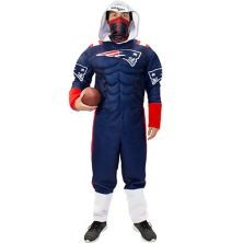 Men's Navy New England Patriots Game Day Costume Jerry Leigh