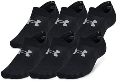 Under Armour Unisex Adult Essential Ultra Low Tab Socks (6 Pairs) Under Armour