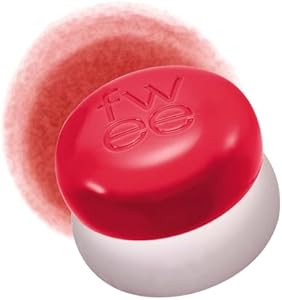 Lip&Cheek Blurry Pudding Pot | Reddish Moment - Ambitious | Makeup Blush, Buildable Lightweight, Multi-Use Soft Matte Finish | 5g Fwee