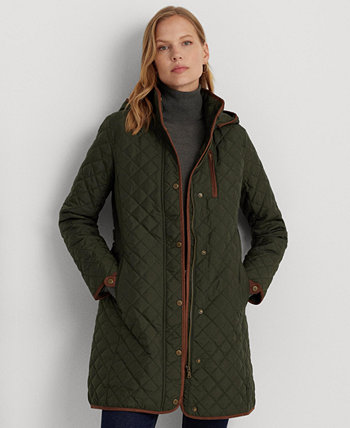 Женское стеганое пальто, созданное для Macy's LAUREN Ralph Lauren