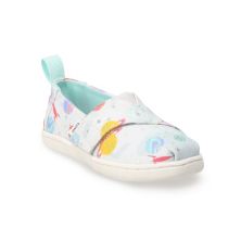 Обувь TOMS Foil Cosmic Galaxy Toddler для девочек Alpargata TOMS