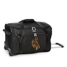 Denco Wyoming Cowboys 22-Inch Wheeled Duffel Bag Denco