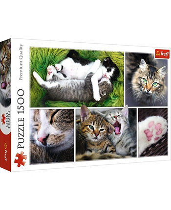 Пазл Just Cat Things Collage, 1500 шт. Trefl