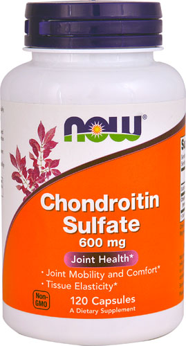 NOW Хондроитинсульфат - 600 мг - 120 капсул NOW Foods