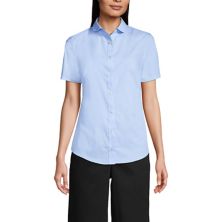 Женская школьная форма Lands End, рубашка из ткани с воротником Питера Пэна Lands' End