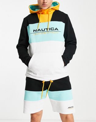 Разноцветные спортивные шорты в стиле колор-блок Nautica Competition Tetra Nautica Competition