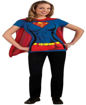 Купить комплект костюма футболки Supergirl для женщин Seasons BuySeasons