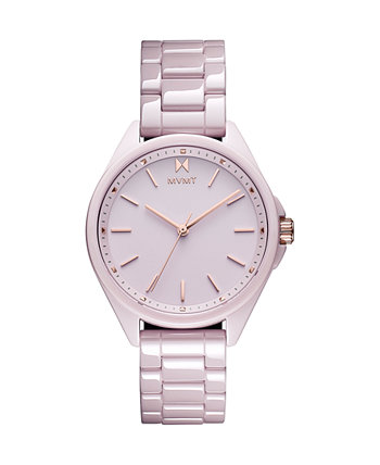 Женские кварцевые розовые часы Coronada 36 мм MVMT