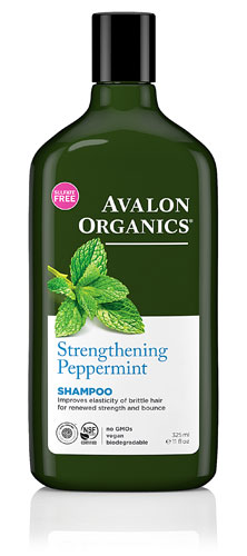 Avalon Organics Укрепляющий шампунь с перечной мятой -- 11 жидких унций Avalon Organics