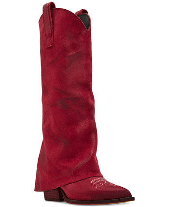Women's Sorvino Slouch Cuffed Western Boots Steve Madden