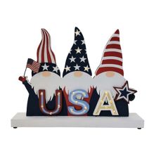 Celebrate Together™ Americana USA LED Gnome Sitabout Decor Celebrate Together