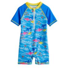 Baby Boy Baby Shark Short Sleeve Wetsuit Licensed Character