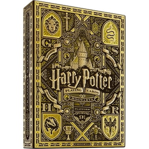 theory11 Harry Potter Playing Cards - Yellow (Hufflepuff) Theory11