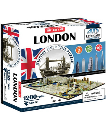 4D Cityscape Time Puzzle - Лондон, Англия 4D Cityscape