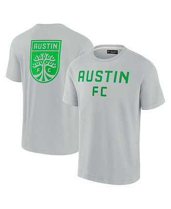Мужская серая футболка с объемным логотипом Austin FC Fanatics Signature