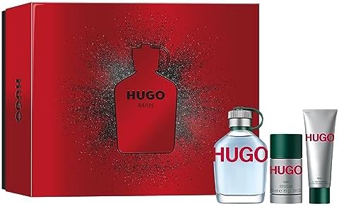 Hugo Boss Hugo Man Eau de Toilette – Aromatic Fougère Men's Cologne – With Notes of Green Apple & Fir Balsam – Luxury Perfumes for Men – Long Lasting Fragrance HUGO BOSS